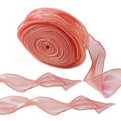 Bordure en dentelle de polyester&nbsp;DIY-TAC0010-49F