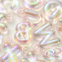 УФ-покрытие радужных переливающихся акриловых подвесок OACR-K003-007E