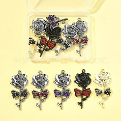 10 шт. подвески в готическом стиле из двухцветного сплава с эмалью&nbsp;FIND-FS0004-30