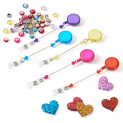 Наборы для изготовления выдвижных катушек для значков своими руками DIY-BT0001-68