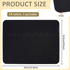 14 tablero de fieltro de 14 colores&nbsp;DIY-BC0018-09