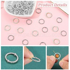 100шт. 2-цветная литая рамка для бусин&nbsp;FIND-SC0017-81