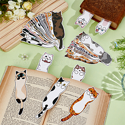 30 шт. милых бумажных закладок в виде кота&nbsp;AJEW-WH0455-255
