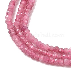 Натуральный розовый турмалин бисер нитей G-RM250101-T2