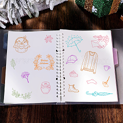 PVC-Plastikstempel&nbsp;DIY-WH0167-56-67