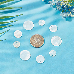 240 шт. 3 подвески из ракушек Capiz SHEL-BC0001-015