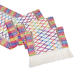Runner da tavola natalizio in lino&nbsp;AJEW-WH0794-71