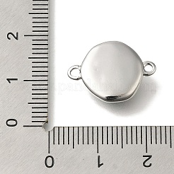 Латунные паве черные стеклянные полукруглые звенья соединительные подвески&nbsp;KK-K388-19P