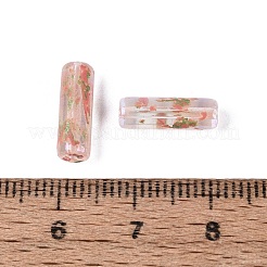 Cuentas de corneta de vidrio transparente de Picasso&nbsp;SEED-N010-02A-07