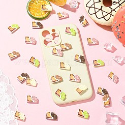 Кабошоны из непрозрачной смолы&nbsp;RESI-CJ0004-78