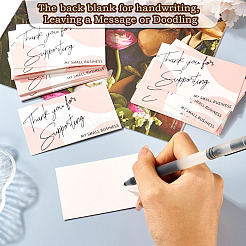 100 шт. 2 пакета благодарственных открыток&nbsp;AJEW-TA0001-53B