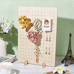 Деревянные вертикальные витрины для серег EDIS-WH0016-047