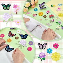 Computergesteuerte Stickerei aus Polyesterfaden zum Aufbügeln/Aufnähen von Aufnähern&nbsp;PATC-PH0001-65