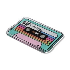 Акриловые подвески из прозрачной ленты X-OACR-G026-01F