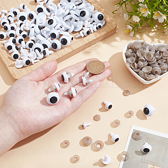 6 стиль пластиковый глаз для куклы DIY-PH0031-40