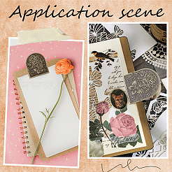 2 пакетик декоративных зажимов для бумаг из цинкового сплава в тибетском стиле&nbsp;FIND-CP0003-18A