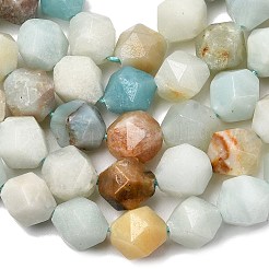 Натуральный цветок амазонитовые бусины пряди G-Z119-A08-03