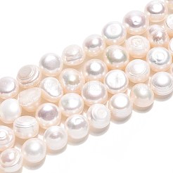 Нити из натурального культивированного пресноводного жемчуга PEAR-N014-06D-01