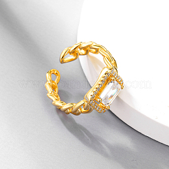 Женское серебряное кольцо с цирконом в винтажном стиле WL1450