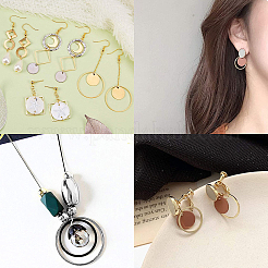 Латунные соединительные колечки&nbsp;KK-SC0001-21G