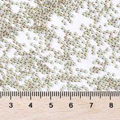 MIYUKIラウンドロカイユビーズ  日本製シードビーズ  15/0  （rr3746)  1.5mm  穴：0.7mm  約5555個/10g&nbsp;X-SEED-G009-RR3746