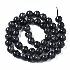 Бусины из натурального черного клубники из кварца G-N328-46B-01