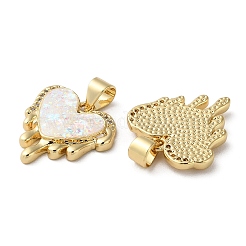 Латунные микро проложить кубического циркония подвески&nbsp;X-KK-D057-13G