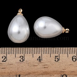 Подвески из АБС-пластика с жемчугом FIND-Z105-03H-01G