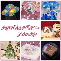 24 шт. прозрачный купол из ПВХ FIND-OC0013-55