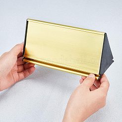 Стойка дисплея столешницы алюминиевого сплава треугольника ODIS-WH0005-54B