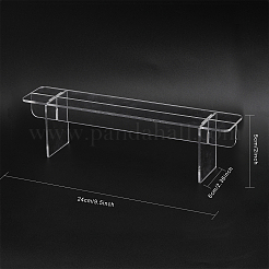 Прозрачные 1-уровневые акриловые стойки для фигурок ODIS-WH0026-21A