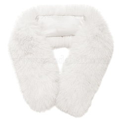 1 collare in lana di volpe artificiale per donna&nbsp;DIY-PH0035-54C