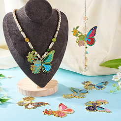 7 pendentif en alliage émaillé de 7 couleurs&nbsp;ENAM-TA0002-71