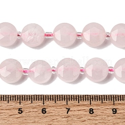 Natürlichen Rosenquarz Perlen Stränge&nbsp;G-D105-A01