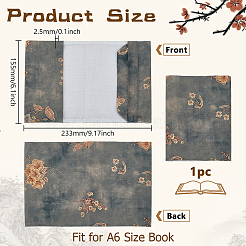 Тканевые обложки для книг AJEW-WH0695-018A