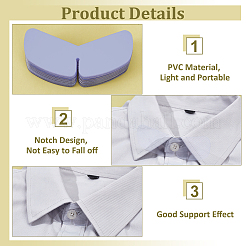 Поддержка формирования воротника рубашки из ПВХ FIND-WH0159-20B