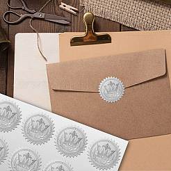 34 foglio di adesivi con immagine di animali domestici in rilievo in lamina d'argento&nbsp;DIY-WH0528-005