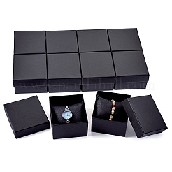 Прямоугольные бумажные подарочные коробки для ювелирных изделий&nbsp;CON-TAC0010-91H