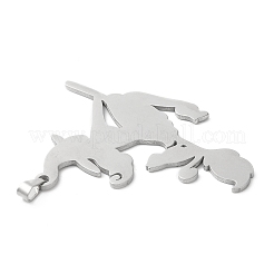 Не тускнеющие большие подвески из нержавеющей стали 304 на Хэллоуин&nbsp;LS-STAS-R122-14P