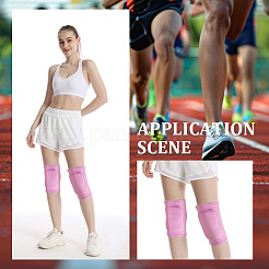 1 пара наколенников для занятий йогой из поликоттона&nbsp;AJEW-CN0005-82A