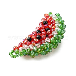 Anhänger aus farbig plattiertem Glas und natürlichem schwarzem Spinell&nbsp;PALLOY-MZ01337