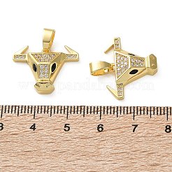 Латунные микро проложить кубического циркония подвески&nbsp;KK-D221-17G