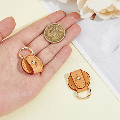 Кожаные застежки-подвески&nbsp;FIND-WH0199-258B