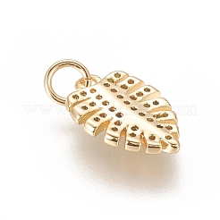 Латунные микро проложить кубического циркония подвески&nbsp;ZIRC-F112-03G