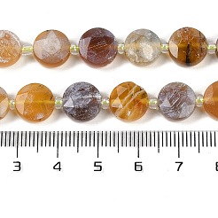 Природные желтые опал бусины пряди G-C116-A82-01