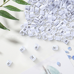 150 шт. 15 стиля пластиковых маркеров размера одежды и брюк&nbsp;KY-CP0001-28A