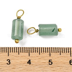 Подвески из натурального зеленого авантюрина&nbsp;STAS-H221-04G-01