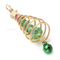 3 шт. подвески из стекла и сплава PALLOY-JF02991