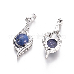 Природный лазурит подвески G-L512-G10