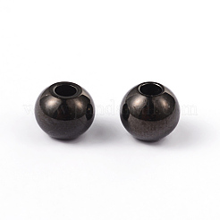 Perline distanziatrici in acciaio inossidabile 304 con placcatura ionica rotonda (ip)&nbsp;STAS-L176-08